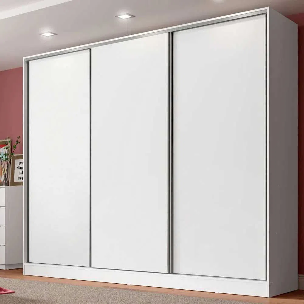 2 - Guarda-Roupa de Casal com Portas Deslizantes - Madesa