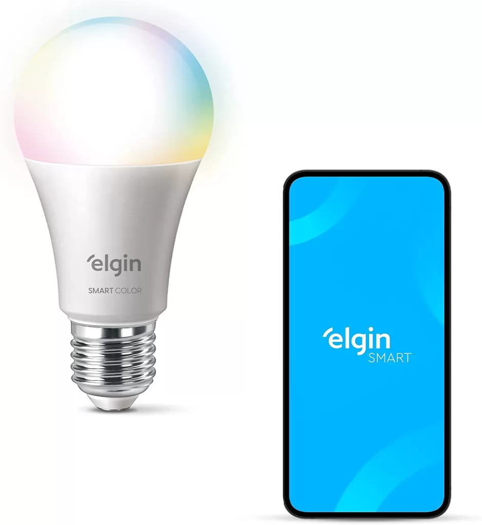 2 - Lâmpada Inteligente Smart Color - Elgin