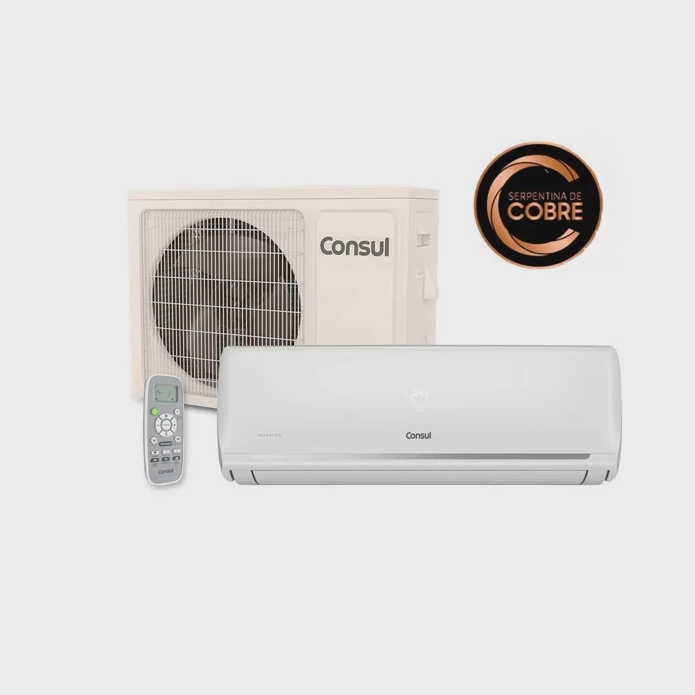 4 - Ar Condicionado Split Hi Wall 9000 BTUs - Consul 
