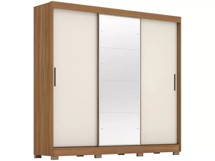 5 - Guarda-Roupa de Casal com Portas de Correr - Demóbile