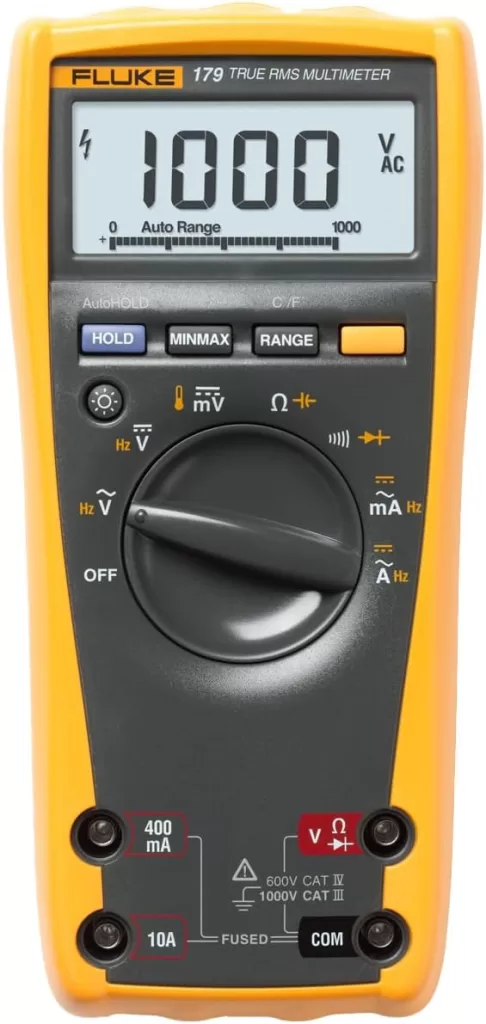 1 - Multímetro Digital Profissional True RMS 179/ESFP - Fluke