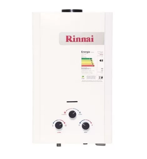 10 - Aquecedor de água a gás M11 11Litros Mecânico Exaustão natural - Rinnai