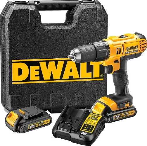 3 - Furadeira e Parafusadeira de Impacto - 20V 1/2 Pol DCD776C2 - Dewalt