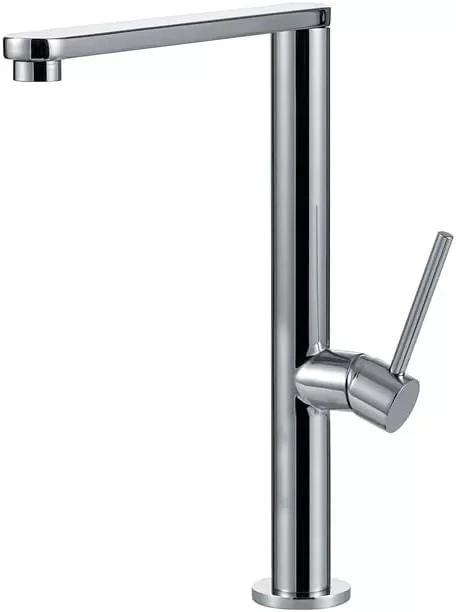 5 - Torneira para Cozinha Misturador Monocomando Aço Inox 304 Cromado Miranda Prata - Pingoo Casa