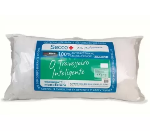 6 - Travesseiro Alto Antialergico Alta performance - Secco