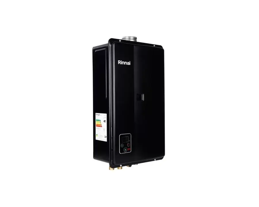 7 - Aquecedor Digital à Gás 32.5L REU E331 FEHPN3 GN Preto - Rinnai