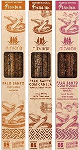 8 - Incenso Palo Santo Natural - Nirvana