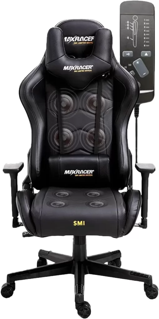 8 - Poltrona Massageadora Home Office Tactical-SMI - Max Racer