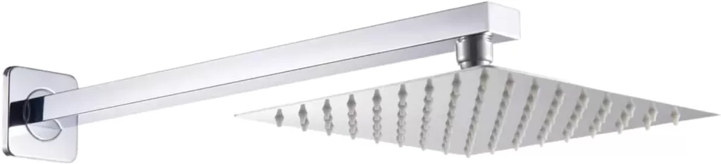 1 - Ducha Quadrada 20x20 Para Área Externa Em Inox – TKLA