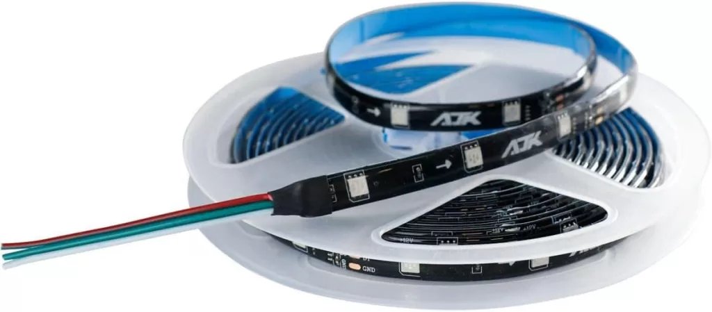 1 - Fita de Led Digital 2811 36W Super Forte Rolo 5 Metros – AJK