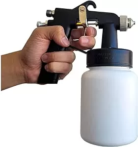1 - Pistola de Pintura de Ar Direto com Caneco 650 ml - 30 40 PSI­ - Blestfer