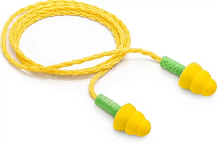 1 - Protetor Auricular de Silicone, Millenium M, Cordão de Poliéster - 3M