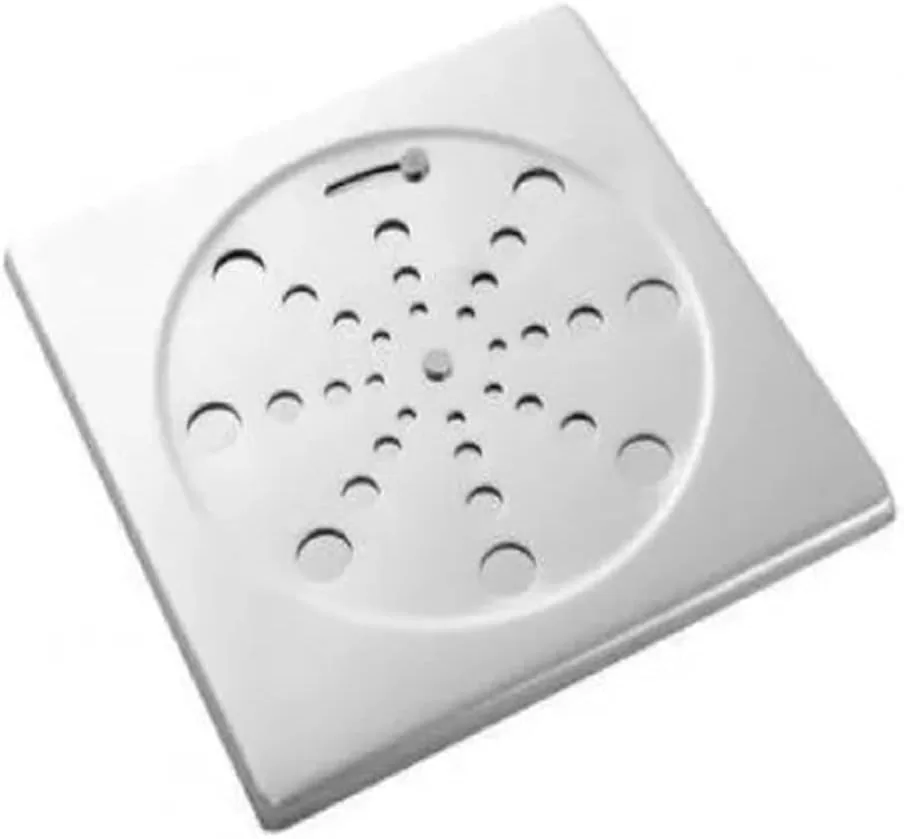 1 - Ralo Grelha Inox Para Banheiro Quadrado 10x10 Com Fecho – LHD