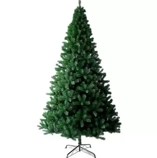 2 - Árvore De Natal Verde Com 1949 Galhos E Pé De Metal 2,70M - Rio Master