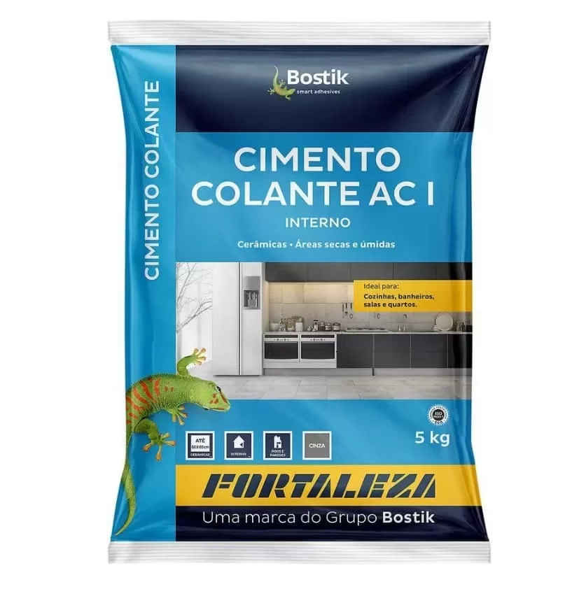3 - Argamassa para Assentamento Interno AC1 5kg Cinza – Fortaleza