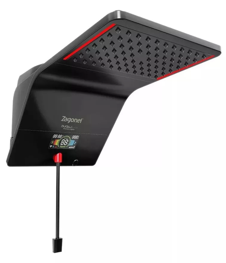 3 - Ducha Chuveiro Eletrônico Ducali Premium Preto 220v - Zagonel