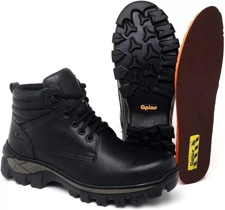 4 - Bota de Segurança Com Palmilha Anatômica - Opice