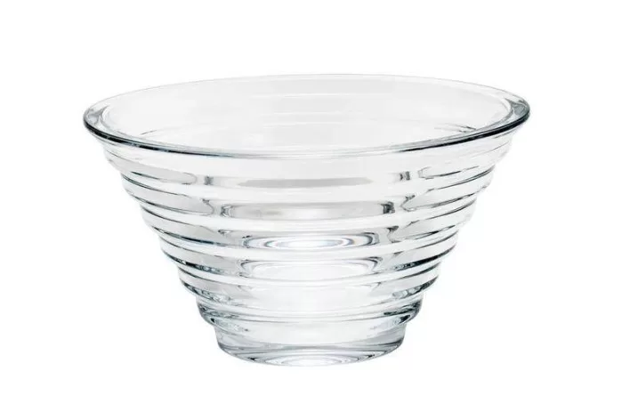 4 - Centro de mesa de cristal com titânio - Rojemac