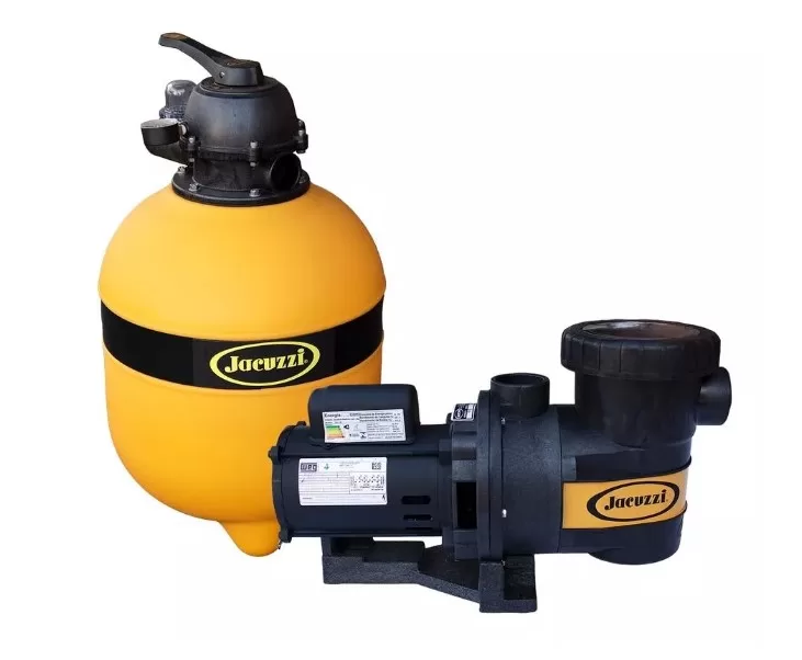 4 - Kit Bomba E Filtro Piscina 20m³ - Jacuzzi