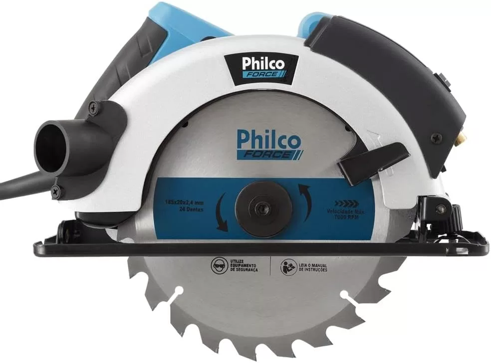 4 - Serra Circular Psc01, 220V 051102010, Azul/Preto/Cinza – Philco