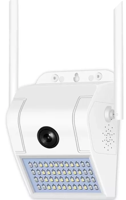 5 - Câmera De Segurança Ip Wifi Lâmpada Led De Parede - Online