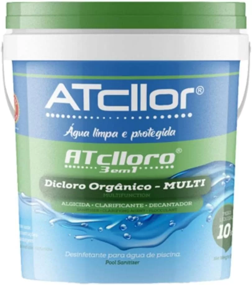 5 - Cloro 3 Em 1 Multifunção 10Kg – Atcllor