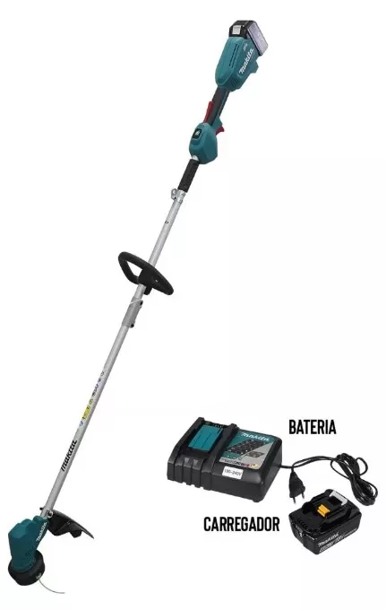 5 - Cortador De Grama Sem Fio Dur192lz-p Portatil 18v - Makita