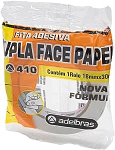 5 - Fita Dupla Face, Folhas Ow-Pack, 18 x 30 m, Multicolor 813000004 - Adelbras