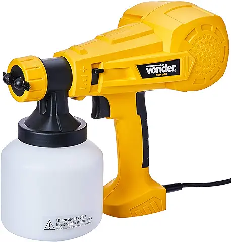 5 - Pistola Elétrica para Pintura, 220 V - Vonder