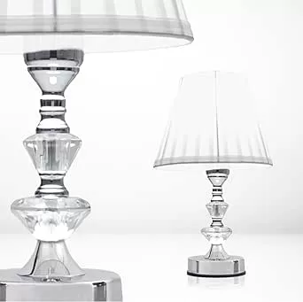6 - Abajur de Mesa Cristal - Tec Led