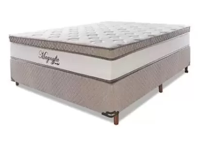 6 - Cama Box Casal Umaflex Alos - Magnyfic