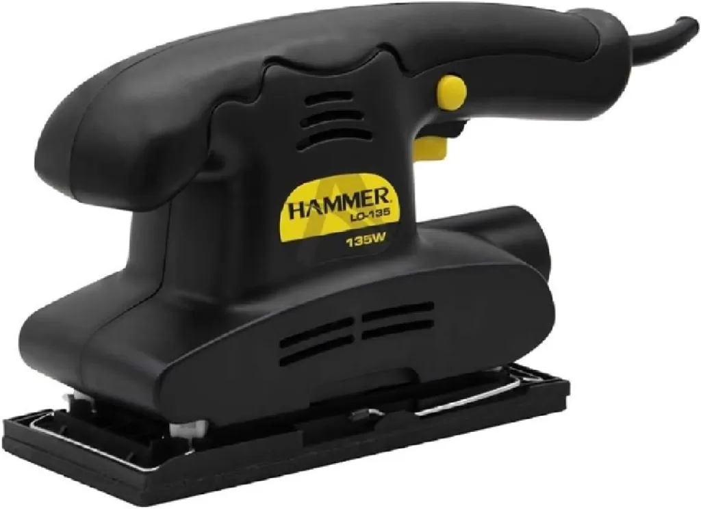 6 - Lixadeira Orbital 135W 220V LO135 Azul – Hammer
