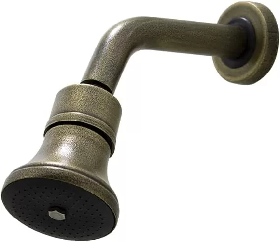 7 - Chuveiro Ducha Articulado Industrial Rústico Ouro Velho – Bognar