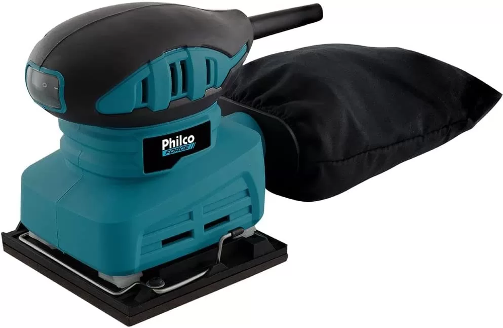 7 - Lixadeira Plo01 127V, 127V 051101009, Azul/Preto – Philco