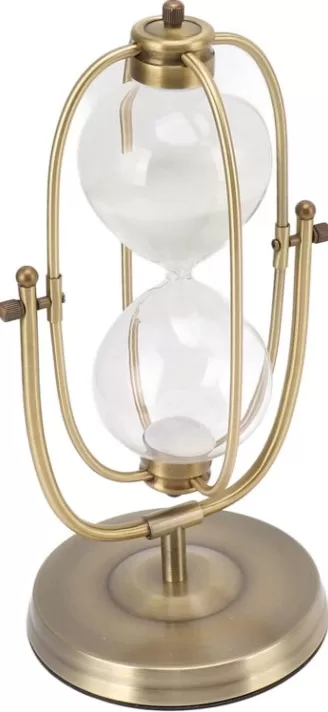 7 - Ornamento Ampulheta Temporizador Elegante Feito à Mão Vintage Lindo para Escritório - Btihceout