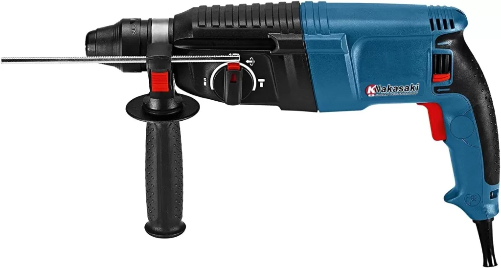 8 - Martelete Rotativo Rompedor Furadeira 960w Com Maleta 12 Peças (220) - KNakasaki