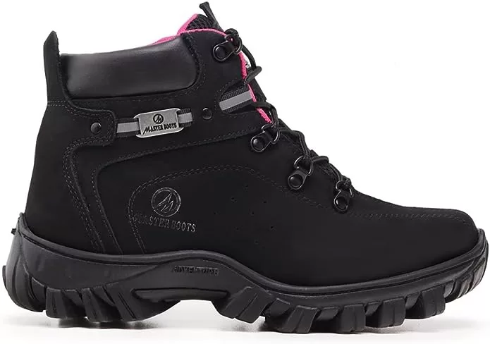 9 - Bota Segurança Ortopédica em Couro Legítimo com C.A - Master Boots