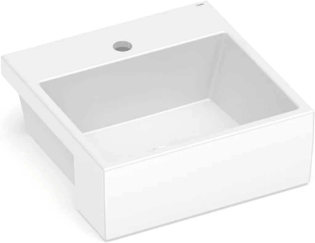 9 - Cuba de Semiencaixe com Mesa Basic Q2 – Celite