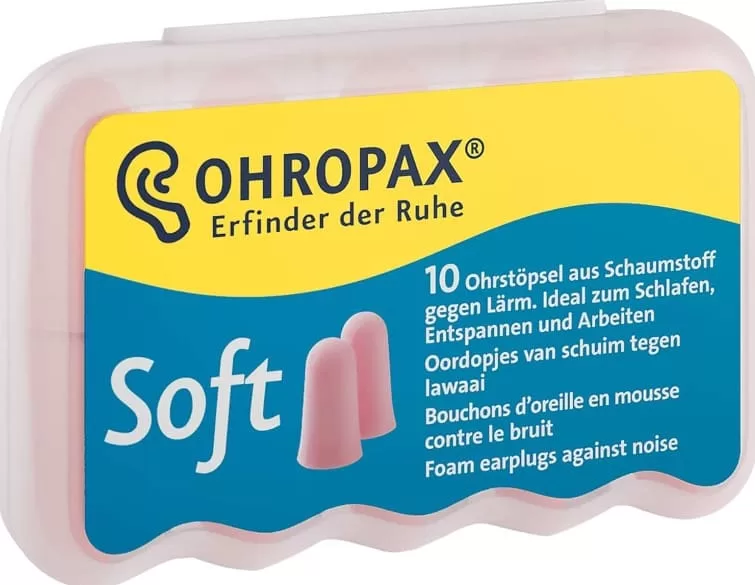 9 - Soft Protetor Auricular 5 Pares 32 dB – Ohropax
