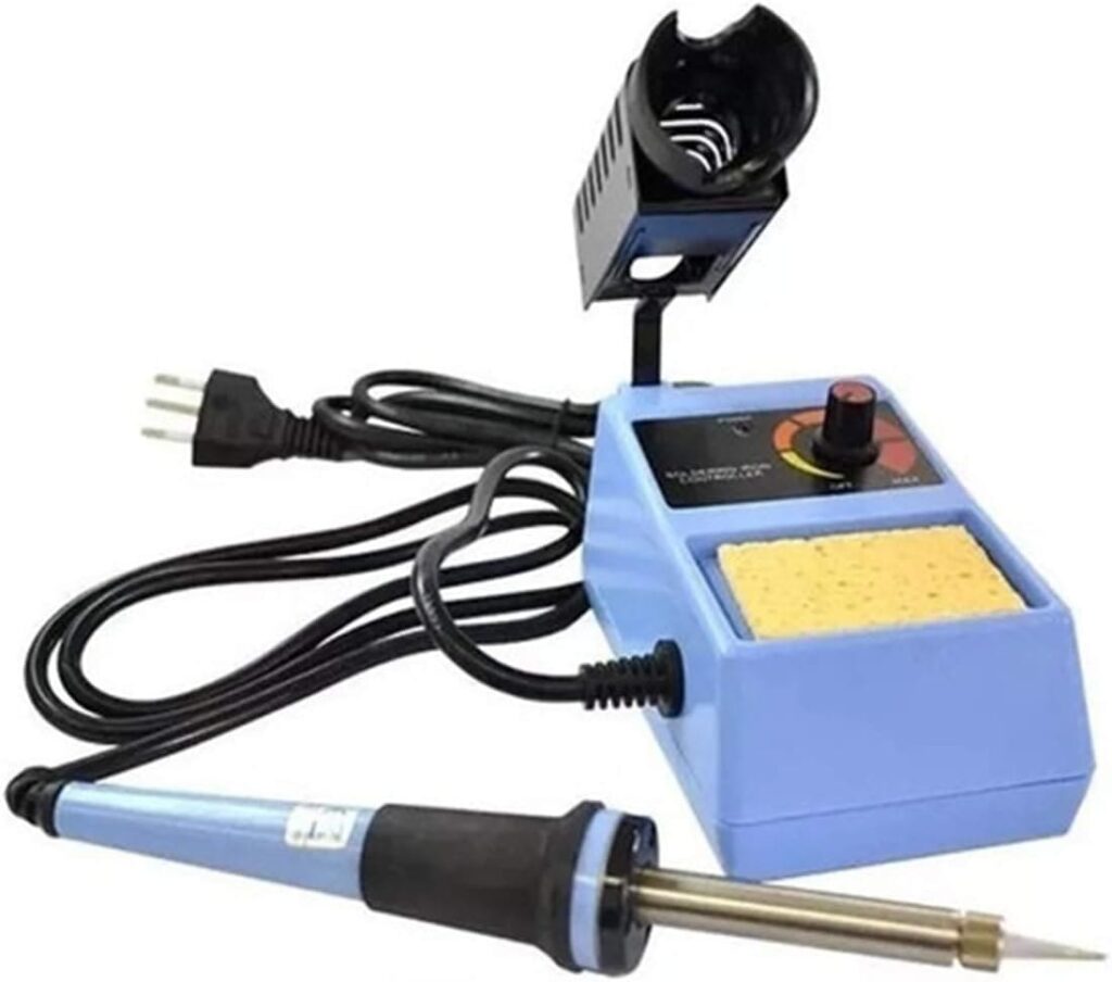 1 - Estação De Solda 50w Com Controle de Temperatura Ajustável 127v – Mxt