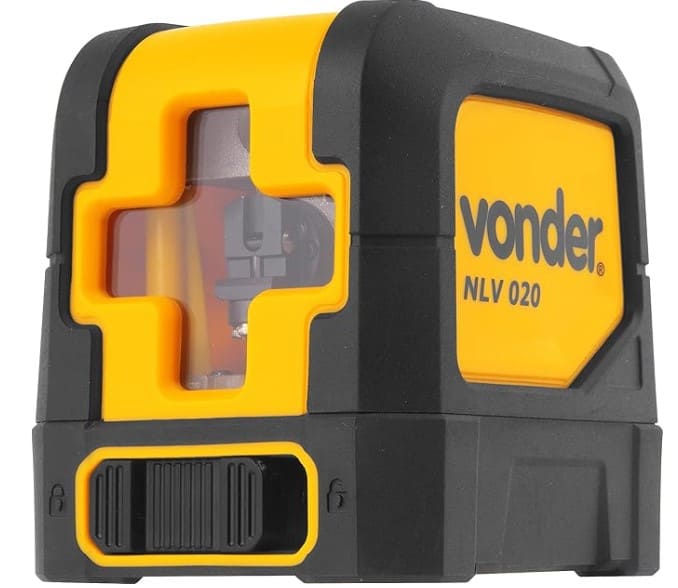 1 - Nível A Laser, 20 Metros, Verde, Nlv 020 – Vonder