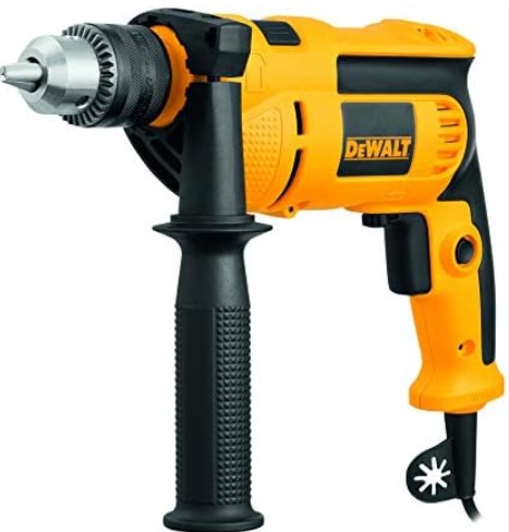 10 - Furadeira de Impacto de 1/2 Pol. (13mm) 710W 2.600 RPM com Maleta 110V DWD502KBR – DeWalt