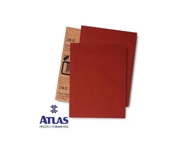 10 - Lixa para Madeira e Massas Grão – Atlas