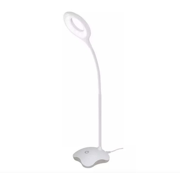 10 - Luminária Mesa Flexível Touch 3 Níveis de Luz 16 Led - Casa Liba