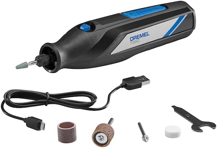 2 - Micro Retífica a bateria 4V 7350 – Dremel