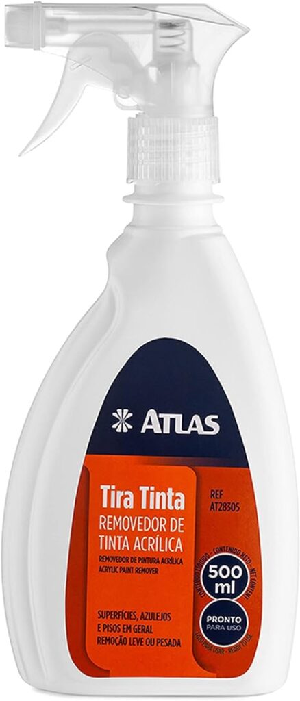 2 - Spray Tira Tinta, 500 ML - Pincéis Atlas