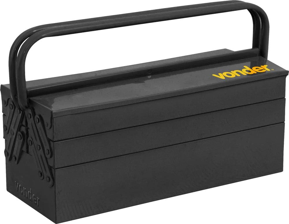 3 - Caixa Metálica Para Ferramentas Com 5 Gavetas 50 X 19 X 20 Cm Vdo2607 – Vonder