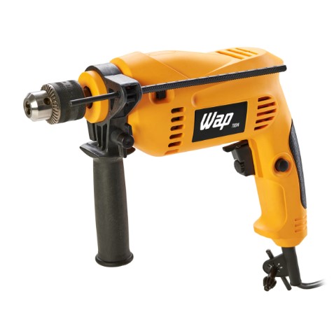 3 - Furadeira de Impacto e Parafusadeira EFPI 700K10 Elétrica Kit Mandril 3/8" 700W 220V – Wap