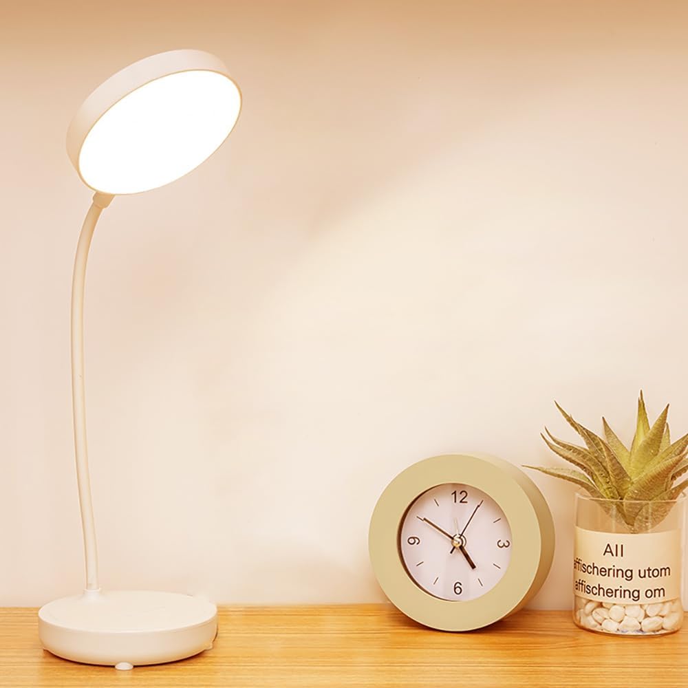 3 - Lâmpada de Mesa LED com Controle de Toque Para Leitura - MMxiang