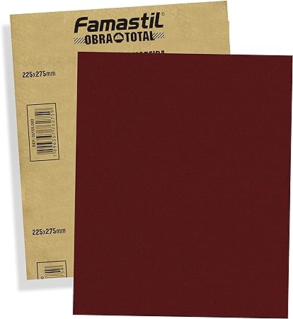 3 - Lixa Para Massa 225X275Mm Grão 180 - Foxlux